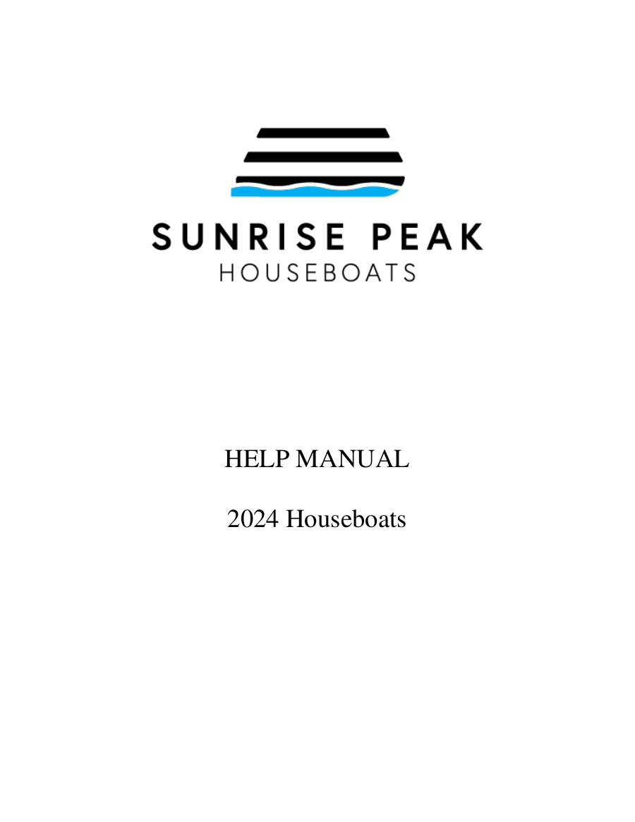 Aurora Houseboat Guide cover