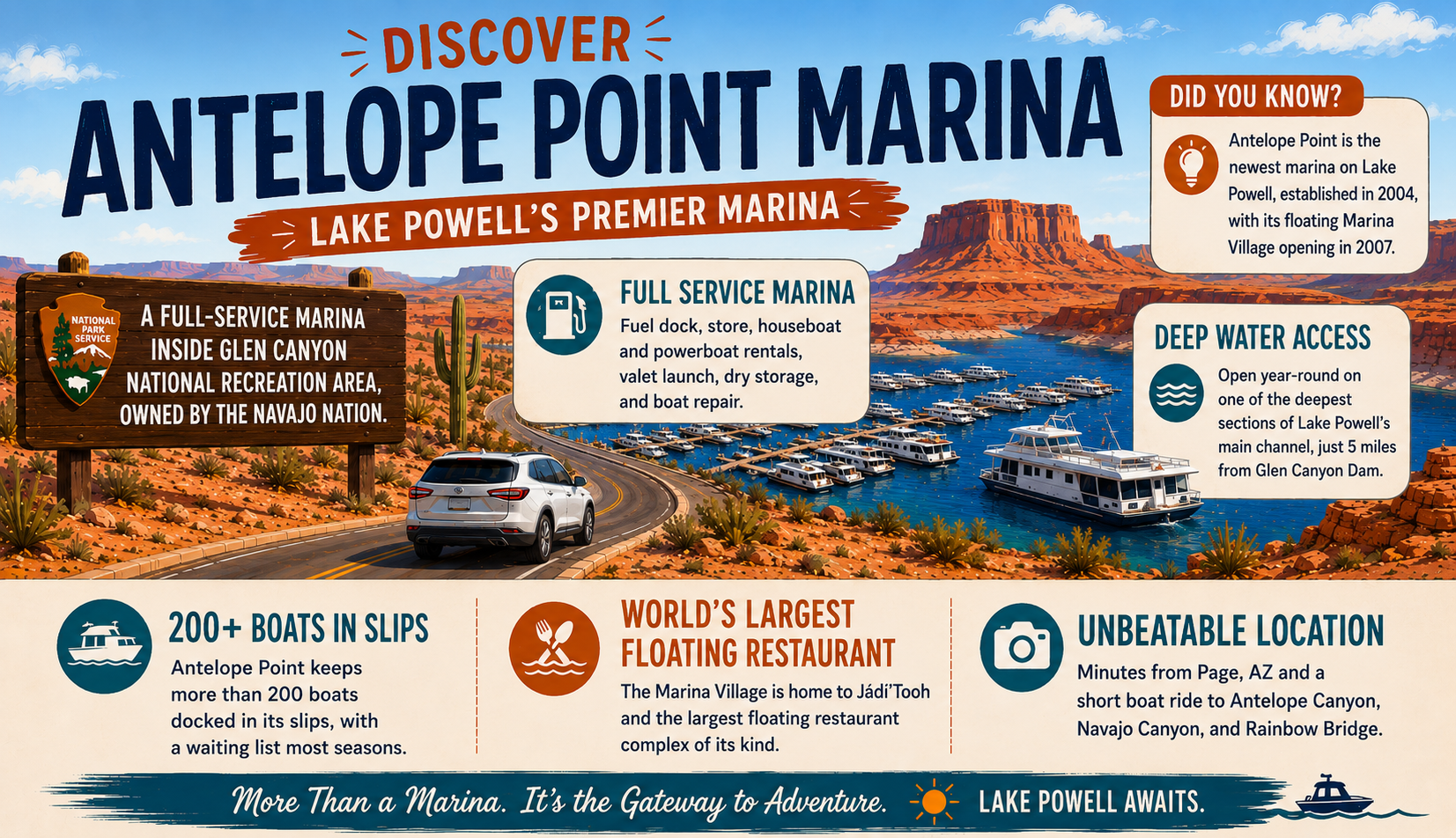 Antelope Point Marina
